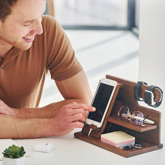 Support téléphone | Polyvalent - Arts du rangement