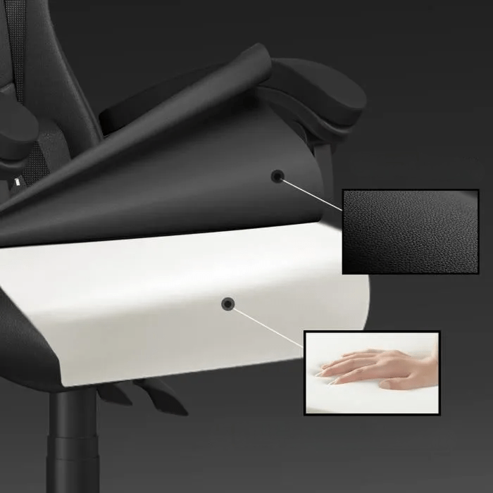 Chaise bureau - OfficeGamingChair™ - Noir - Arts du rangement