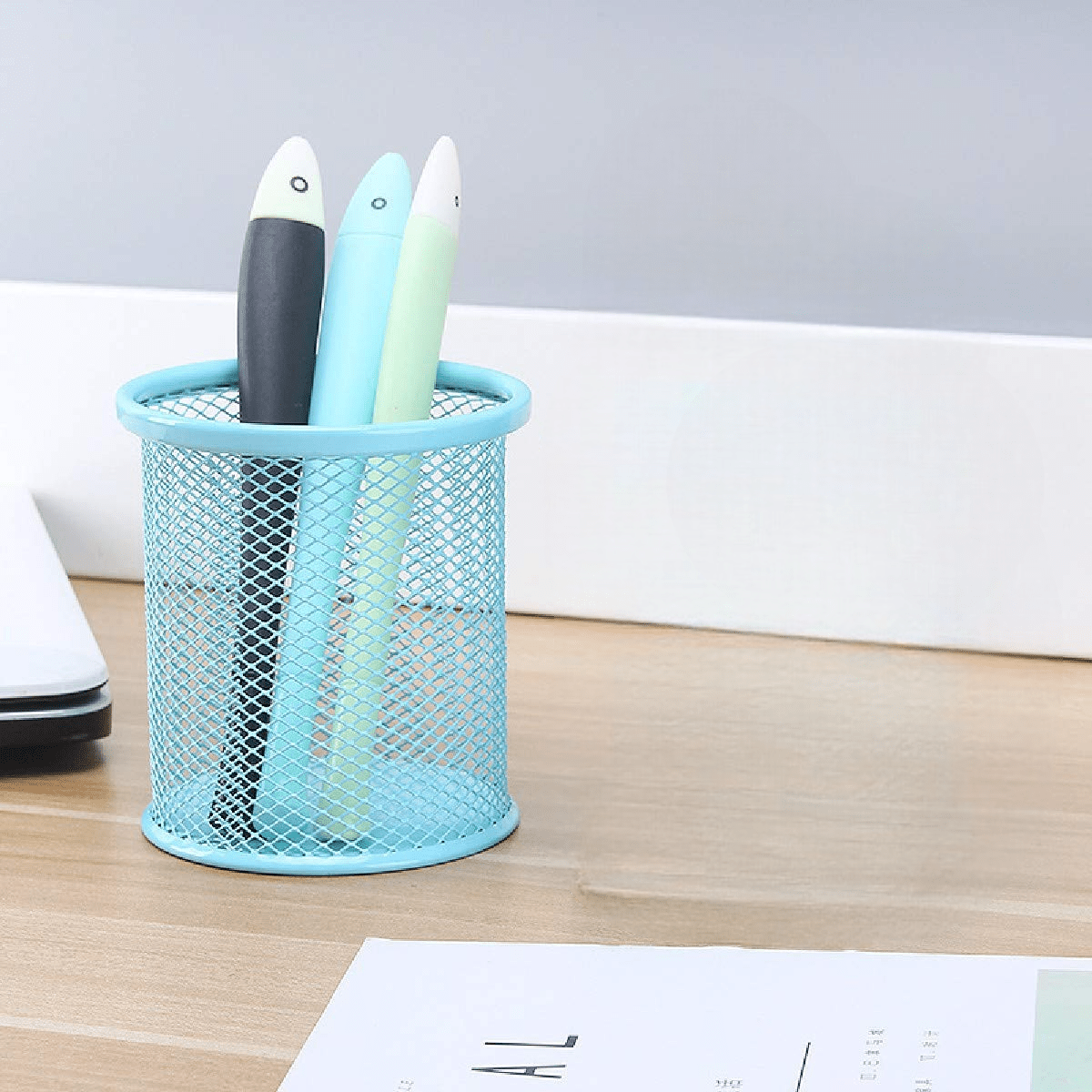 Pot Crayon - PencilHolder™ - Bleu Ciel - Arts du rangement
