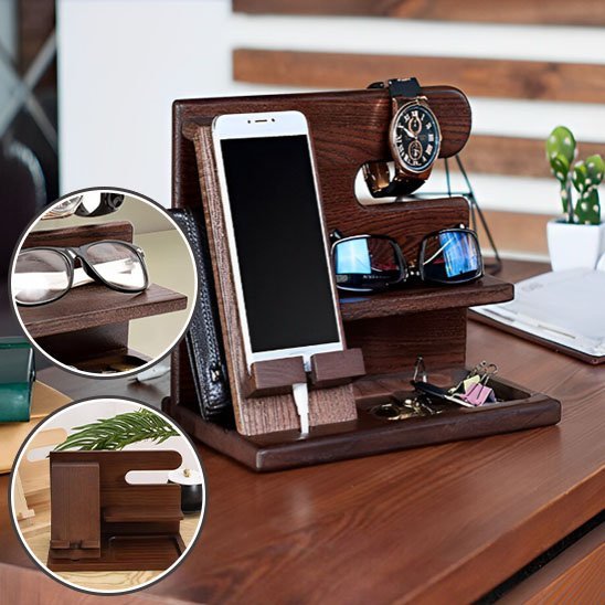 Support téléphone | Polyvalent - Arts du rangement