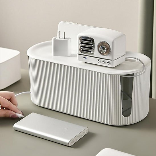 Boite rangement cable | OrganizPro - Arts du rangement