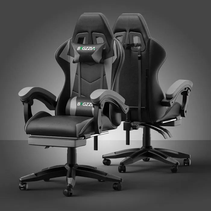 Chaise bureau - OfficeGamingChair™ - Gris - Arts du rangement