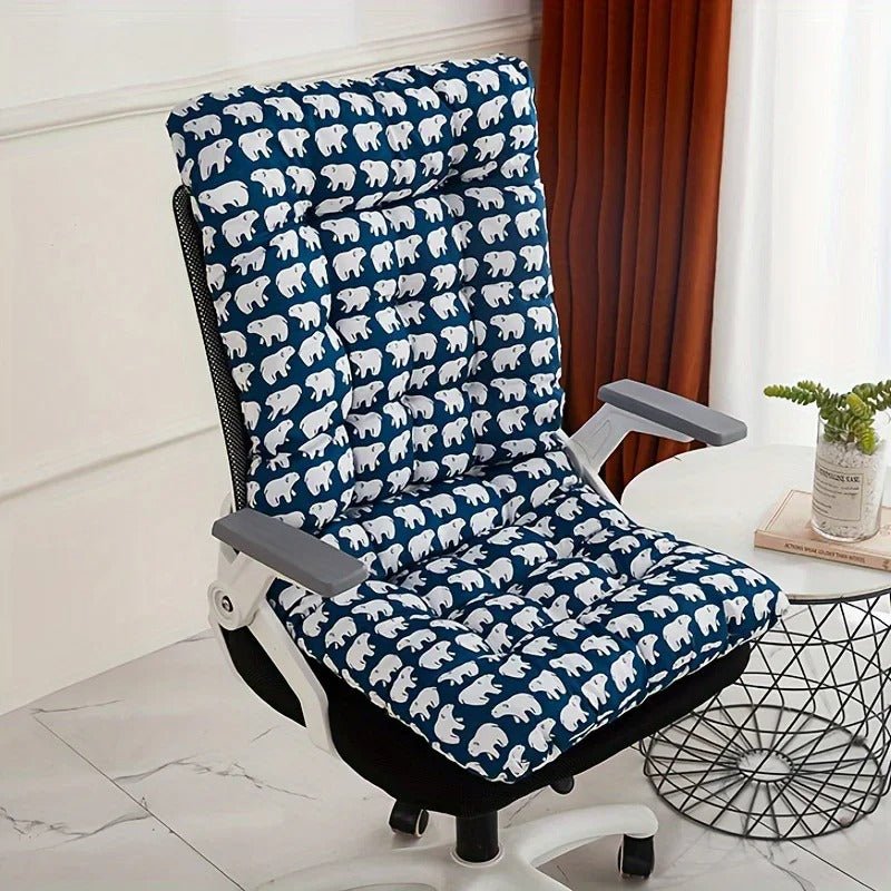 Coussin de chaise | Coussin de chaise de bureau ergonomique avec support de dossier intégré - Arts du rangement