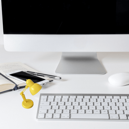 Lampe à Livre - MiniTableLamp™ - Jaune - Arts du rangement