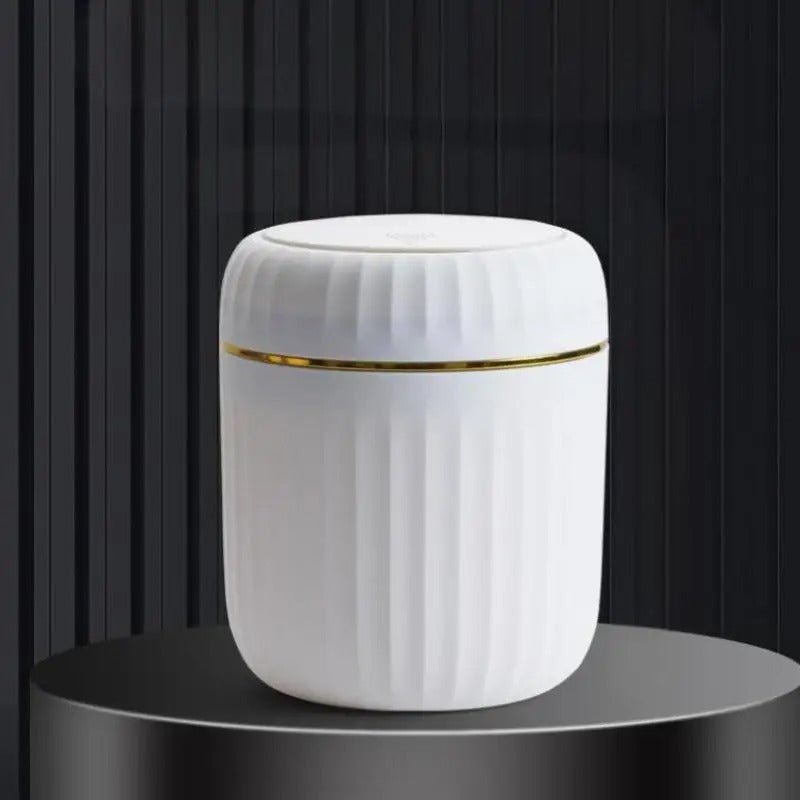 Mini poubelle | Mini poubelle de bureau avec couvercle et organiseur de déchets - Arts du rangement