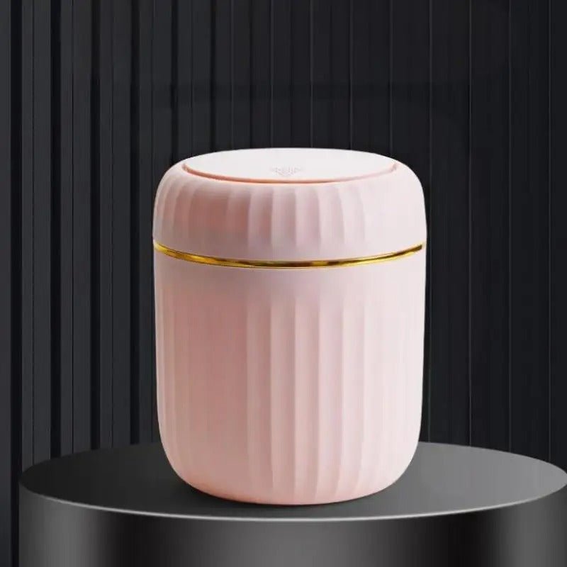 Mini poubelle | Mini poubelle de bureau avec couvercle et organiseur de déchets - Arts du rangement