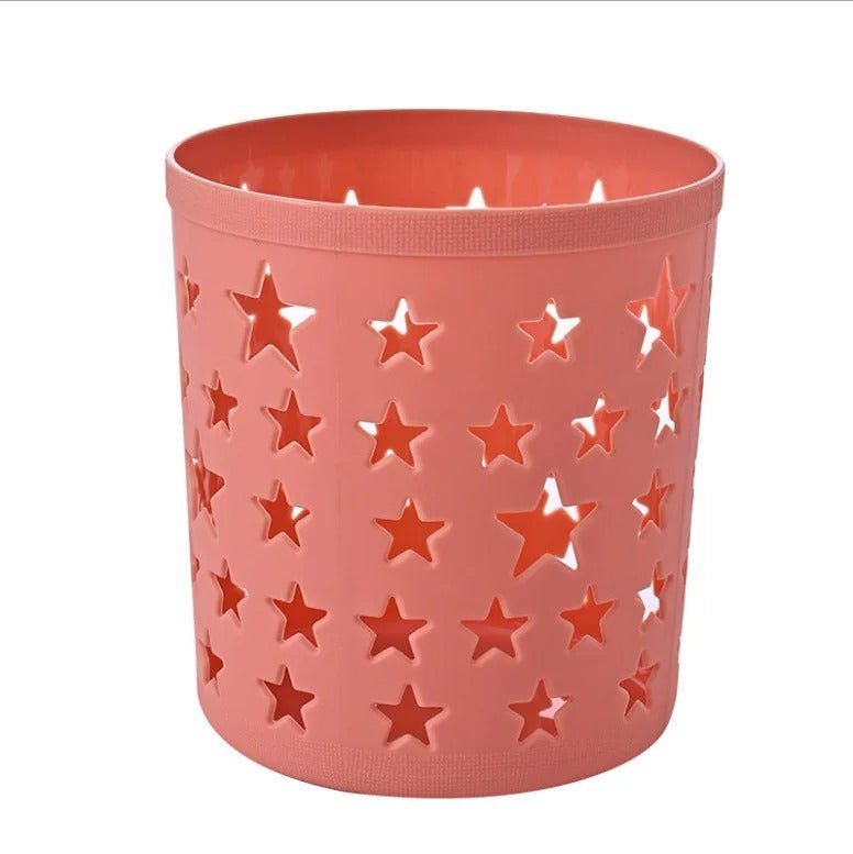 porte stylo | Porte - stylo en forme d'étoile ajouré et mignon conteneur de stockage de crayons brosse Kawaii - Arts du rangement