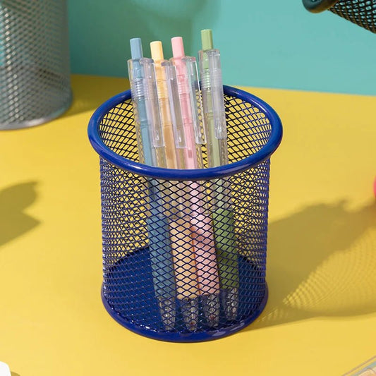 Pot Crayon - PencilHolder™ - Bleu - Arts du rangement