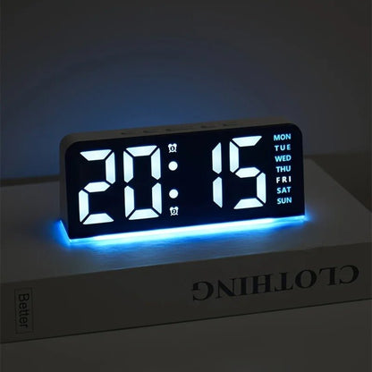 réveil numérique led | Réveil numérique LED et horloge de bureau - Arts du rangement