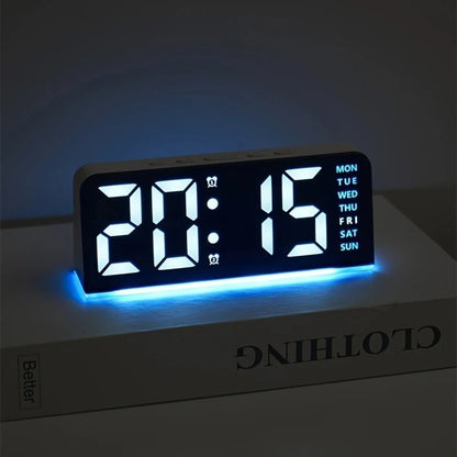 réveil numérique led | Réveil numérique LED et horloge de bureau - Arts du rangement