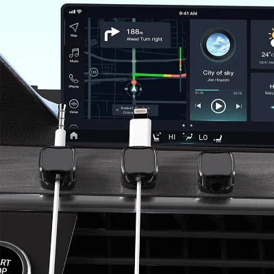 Range cables - MagneticCableOrganizer™ - Noir - Arts du rangement