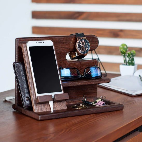 Support téléphone | Polyvalent - Arts du rangement