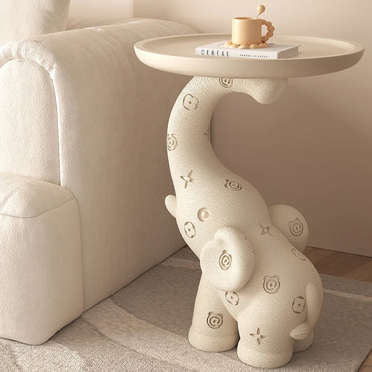 Table d'appoint éléphant moderne chic - Meuble déco unique pour salon et chambre

