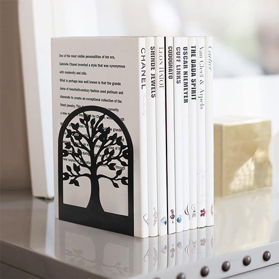 Serre livres | Arbre de vie - Arts du rangement