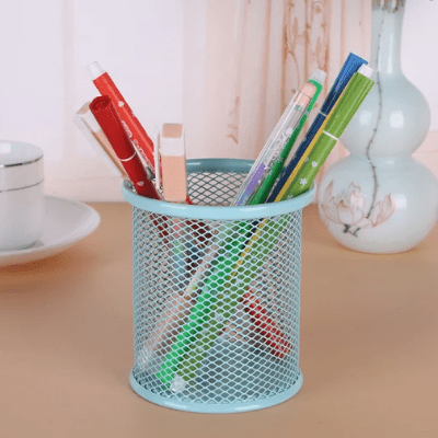 Pot Crayon - PencilHolder™ - Bleu Ciel - Arts du rangement